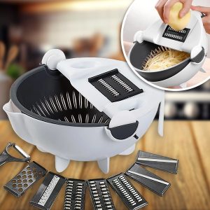 9 w 1 Szatkownica Do Warzyw z Ociekaczem | SORTEX