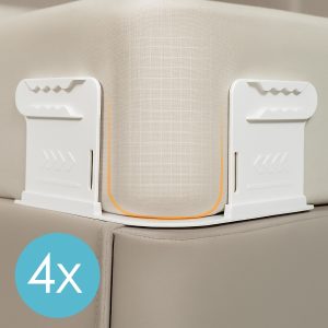 Uchwyty do prześcieradeł, które nigdy się nie zsuwają (4 szt.) | EVOHOLD